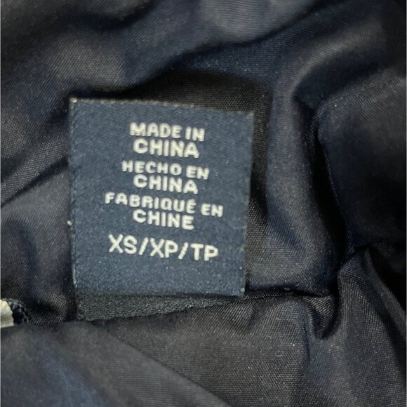 Tommy Hilfiger Women's Navy Blue Quilted Hooded Winter Coat Sz XS - Picture 9 of 12